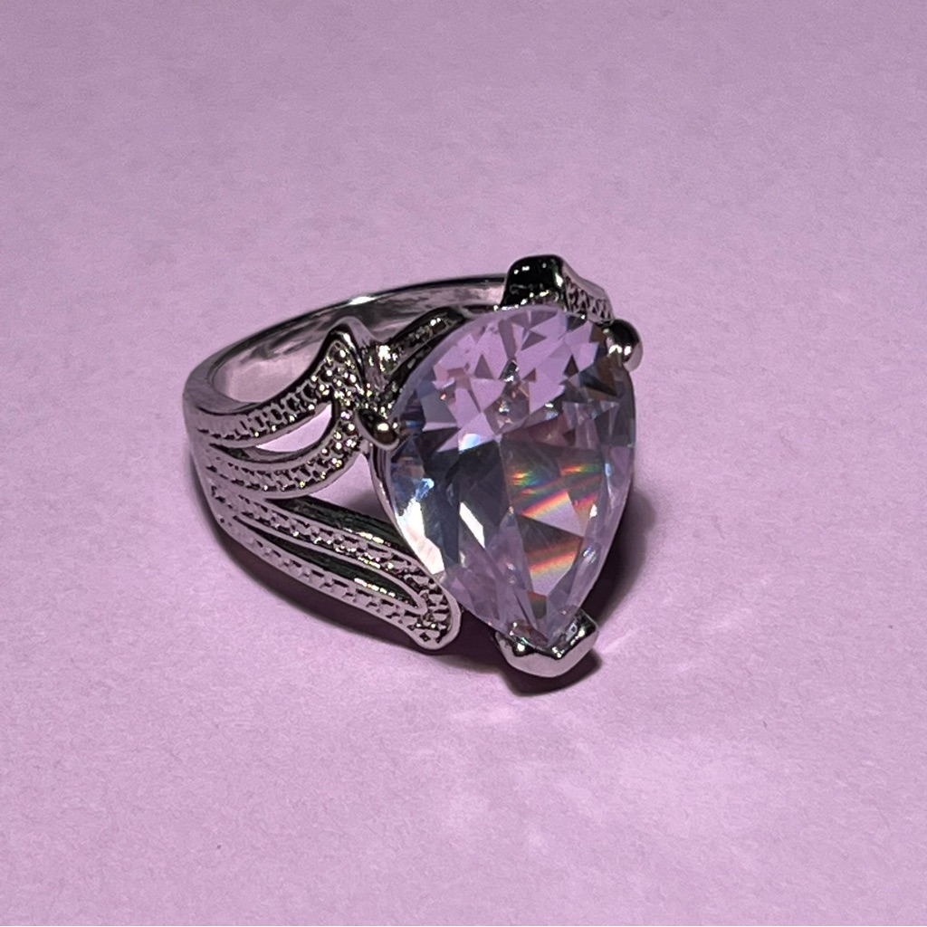 Pear Shaped Statement Ring